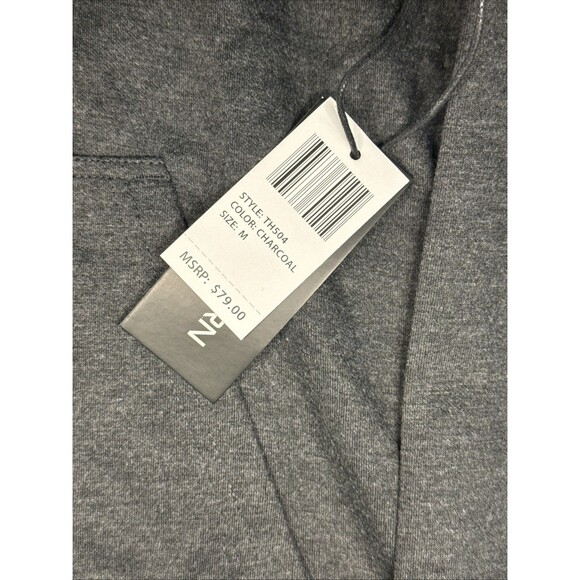 True Born NWT Hoodie Men's M Dark Grey Medium Weight Streetwear - Picture 5 of 8